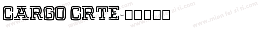 cargo crTE字体转换